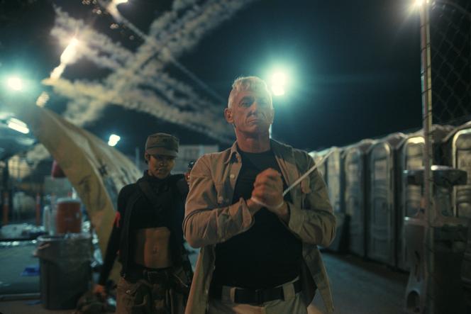 Teyana Taylor (Perfidia Beverly Hills) و Sean Penn (العقيد ستيفن J. Lockjaw) ، في 