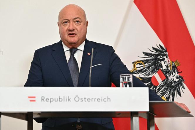 المستشار النمساوي ، المتجر المسيحي ، في فيينا ، في 3 سبتمبر 2025.