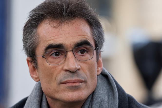 الفيلسوف الفرنسي Raphaël Enthoven ، في باريس ، في 14 فبراير 2024.