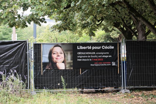 ملصق لإصدار Cécile Kohler ، في ستراسبورغ ، 21 أغسطس 2025.