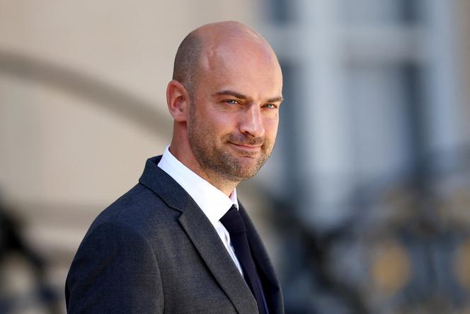 Jean-Noël Barrot ، رئيس الدبلوماسية الفرنسية ، في Palais de L'Elysée ، 27 أغسطس 2025.