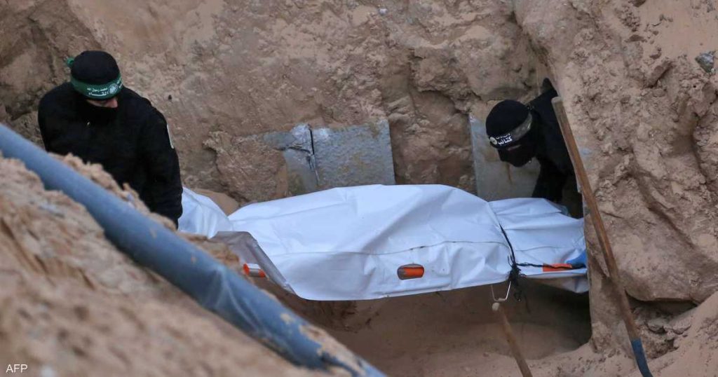 الصليب الأحمر يدين حماس بعد فيديو الدفن والاستخراج “المدبر”