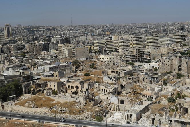 منظر شمال مدينة حلب ، سوريا ، 10 سبتمبر 2024.