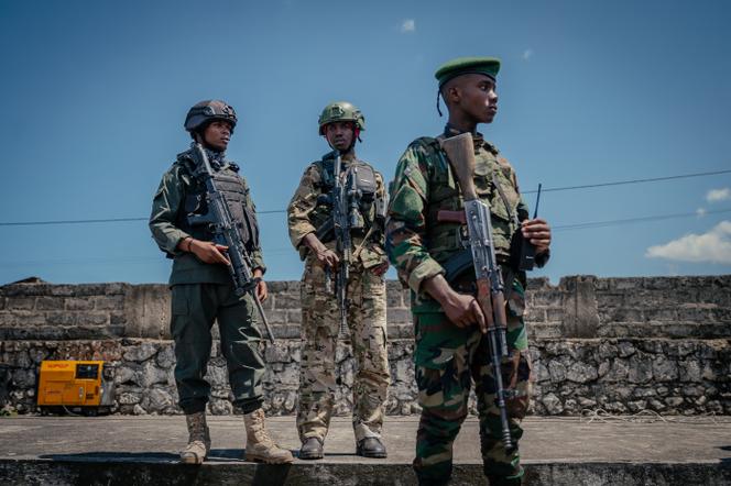 مقاتلو حركة 23 مارس (M23)، في غوما، جمهورية الكونغو الديمقراطية، 18 مايو 2025.
