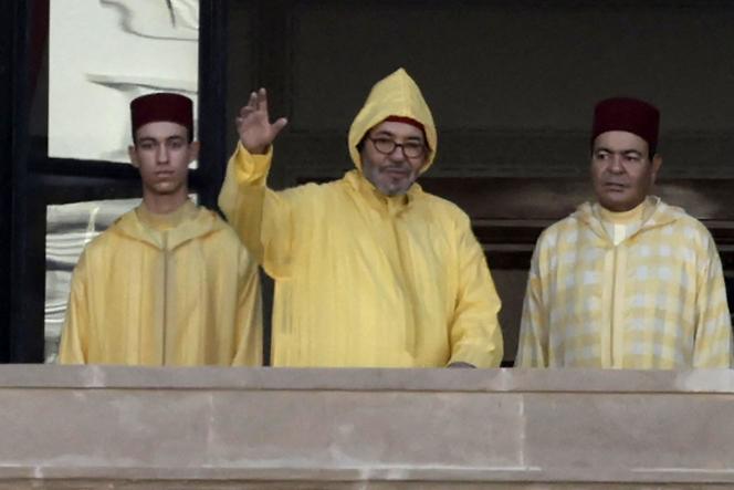 الملك محمد السادس في البرلمان بالرباط، 10 أكتوبر 2025.
