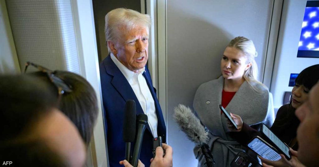 بـ”منطقة محظورة”.. ترامب يرسم خطا أحمر أمام الصحفيين