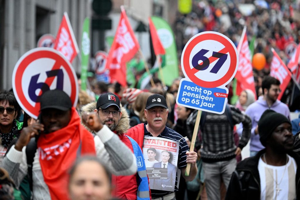 إضراب وحشي يلوح في الأفق في بلجيكا لمعارضة علاج التقشف الذي أرادته الحكومة