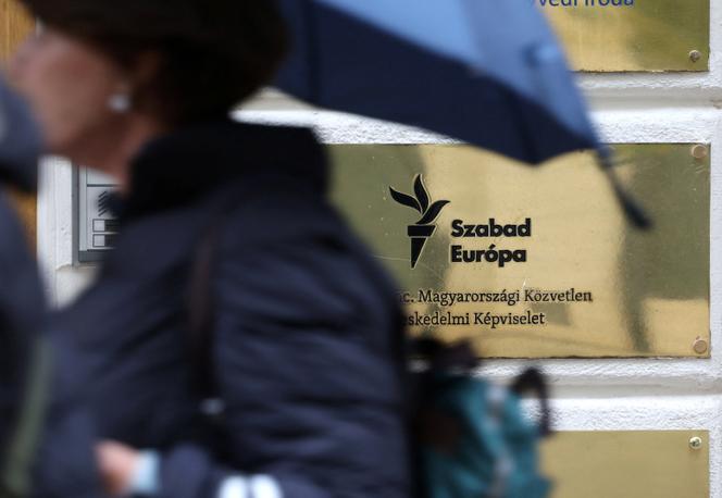 المقر الرئيسي لإذاعة أوروبا الحرة/راديو الحرية، في بودابست، 21 نوفمبر 2025. 
