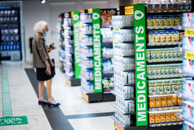 في صيدلية بباريس، 8 سبتمبر 2020.