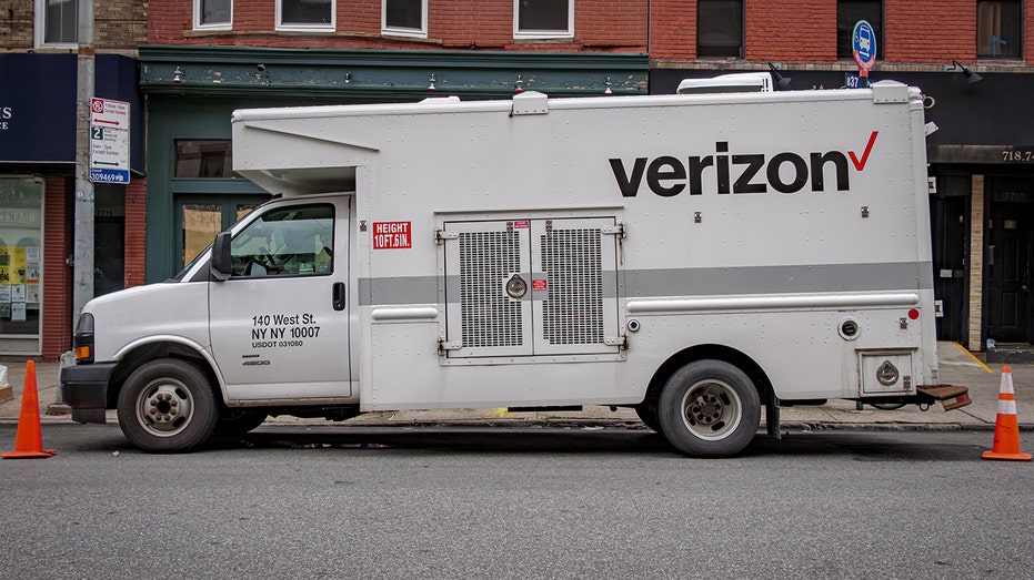 شاحنة خدمة Verizon شوهدت في بروكلين