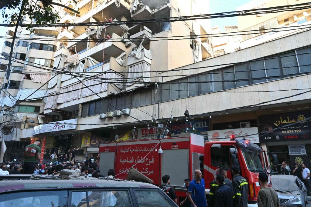 استهدفت إسرائيل الضاحية الجنوبية لبيروت