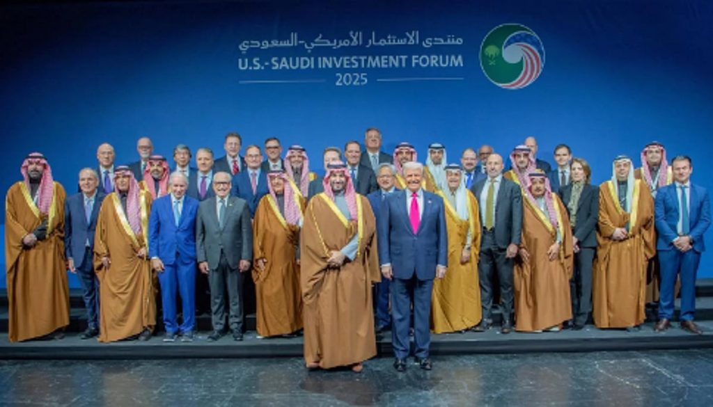 ولي العهد والرئيس الأمريكي يُشاركان في أعمال منتدى الاستثمار السعودي الأمريكي في مركز جون كينيدي بواشنطن