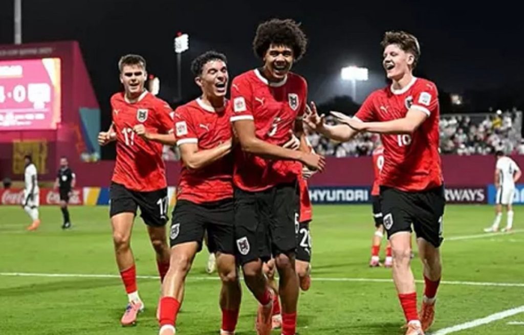 النمسا تهزم إيطاليا بثنائية وتتأهل لنهائي كأس العالم للناشئين في الدوحة
