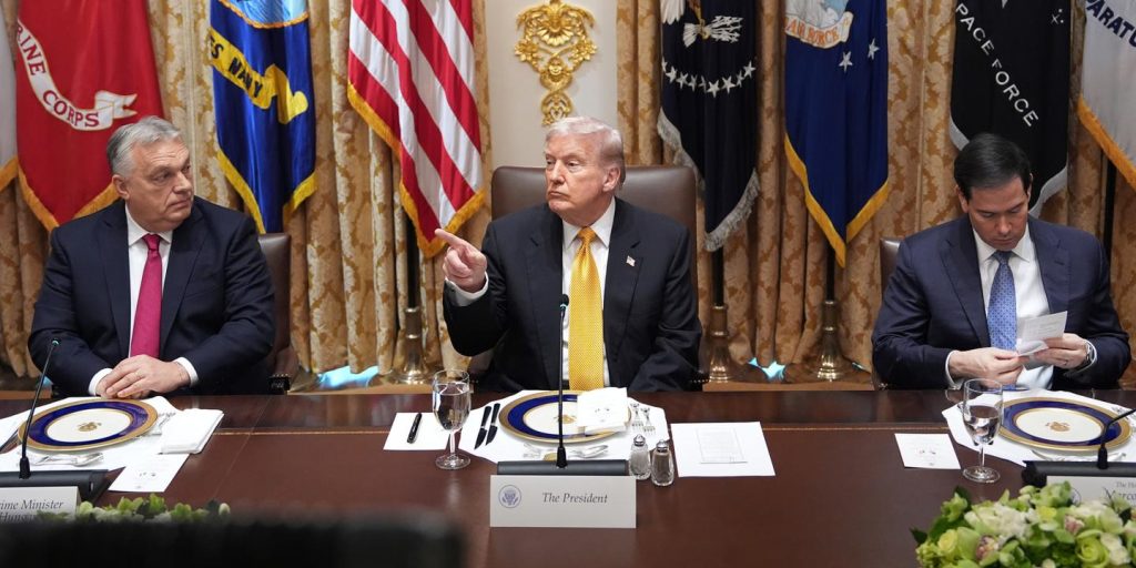 بث مباشر ، الحرب في أوكرانيا: يخطط دونالد ترامب لإعفاء المجر من العقوبات المرتبطة بالهيدروكربونات الروسية