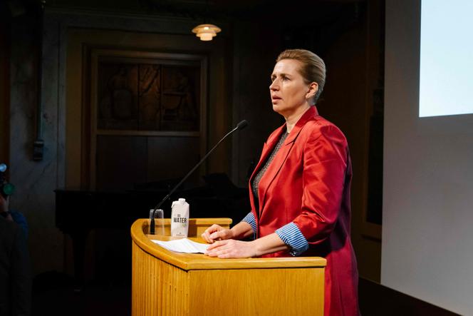 ميتي فريدريكسن، رئيسة وزراء الدنمارك، في كوبنهاجن، 18 نوفمبر 2025.