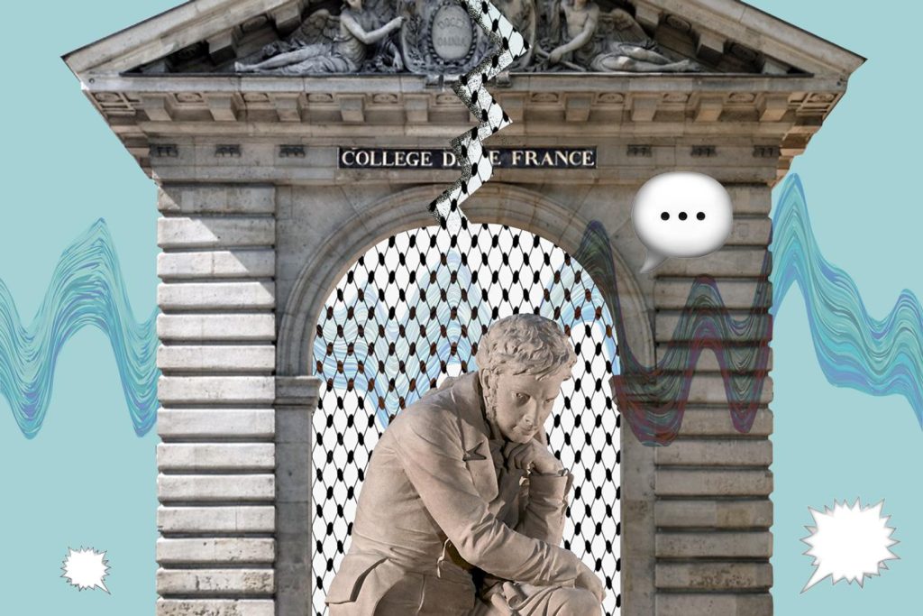 بعد مرور شهر على إلغاء المؤتمر حول فلسطين، لا تزال الوحدة هشة في كوليج دو فرانس