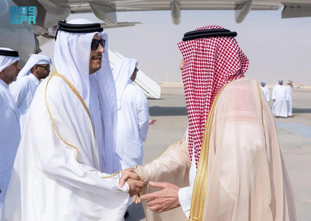 وصول رئيس مجلس الوزراء وزير خارجية قطر إلى الرياض