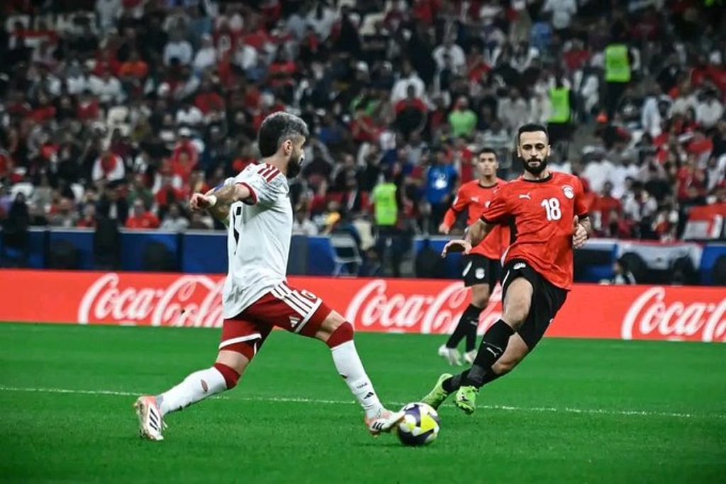 كأس العرب 2025: منتخب مصر يتعادل مع الإمارات