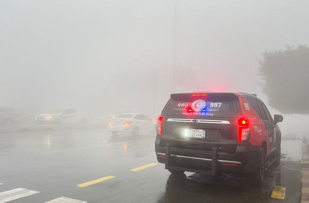 الهلال الأحمر بالباحة يرفع جاهزيته ويستعد بكامل طاقته لمواجهة أمطار والتقلبات الجوية