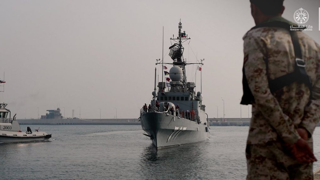 القوات البحرية تختتم مشاركتها في التمرين البحري الخليجي المشترك «اتحاد 25»