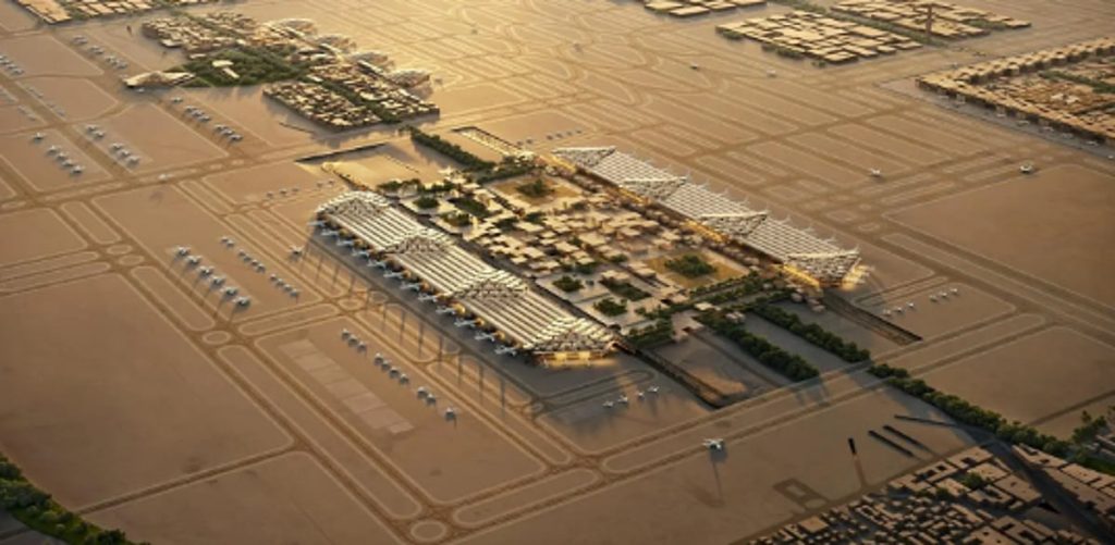 مطار الملك سلمان الدولي يدشن أعمال إنشاء المَدرج الثالث ضمن خطته لتعزيز الكفاءة التشغيلية