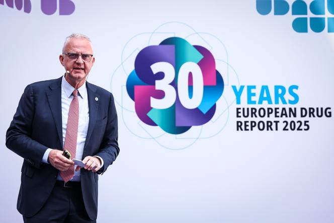 أليكسيس جوسديل رئيس الوكالة الأوروبية لمكافحة المخدرات في لشبونة يوم 5 يونيو 2025.