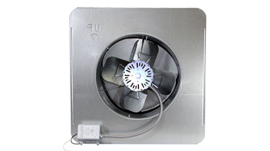 مروحة علية مثبتة على السطح مع محرك كهربائي مستدعى