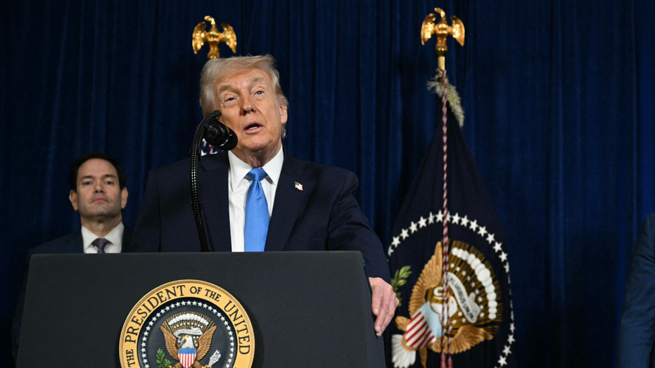 الرئيس دونالد ترامب يدلي بتصريحات حول المهمة الأمريكية في فنزويلا.