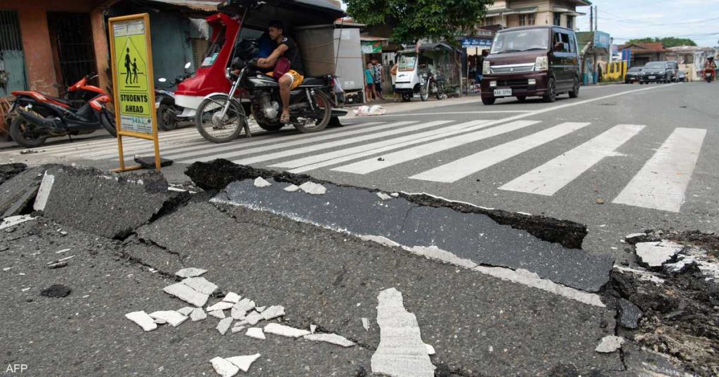 زلزال بقوة 6.4 درجات يضرب سواحل جنوب الفلبين