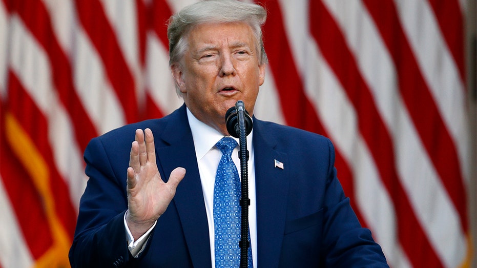 دونالد ترامب يتحدث