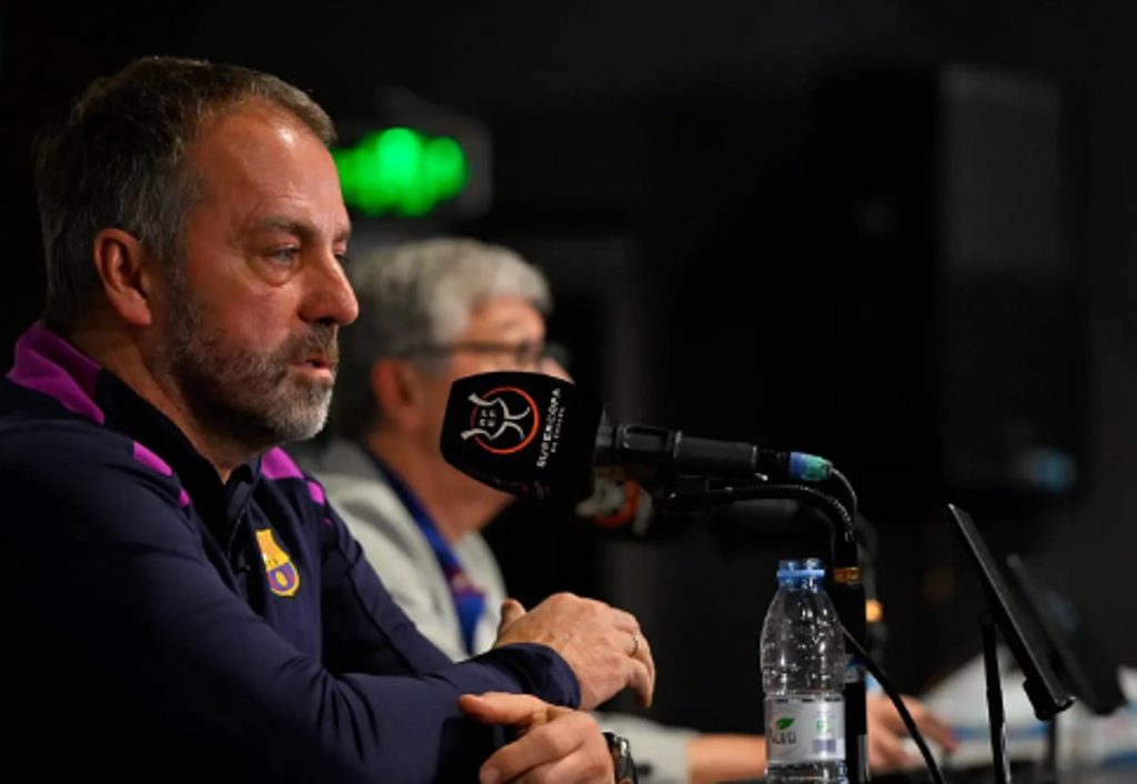 هانسي فليك: مواجهة أتلتيك بلباو صعبة ونسعى لتحقيق الفوز