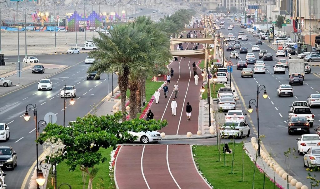 ممشى النسيم.. وجهة حضرية تُسهم في رفع جودة الحياة بالعاصمة المقدسة