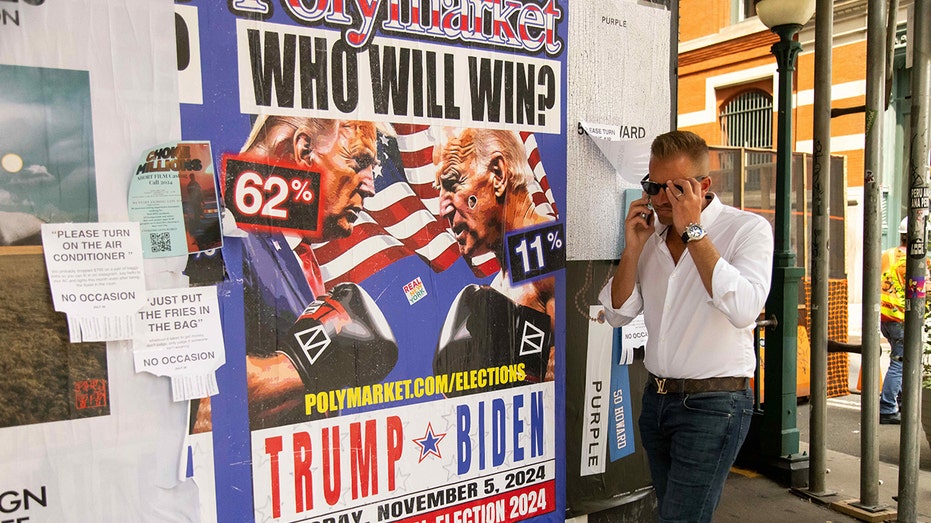 إعلان Polymarket عن قضية ترامب ضد بايدن