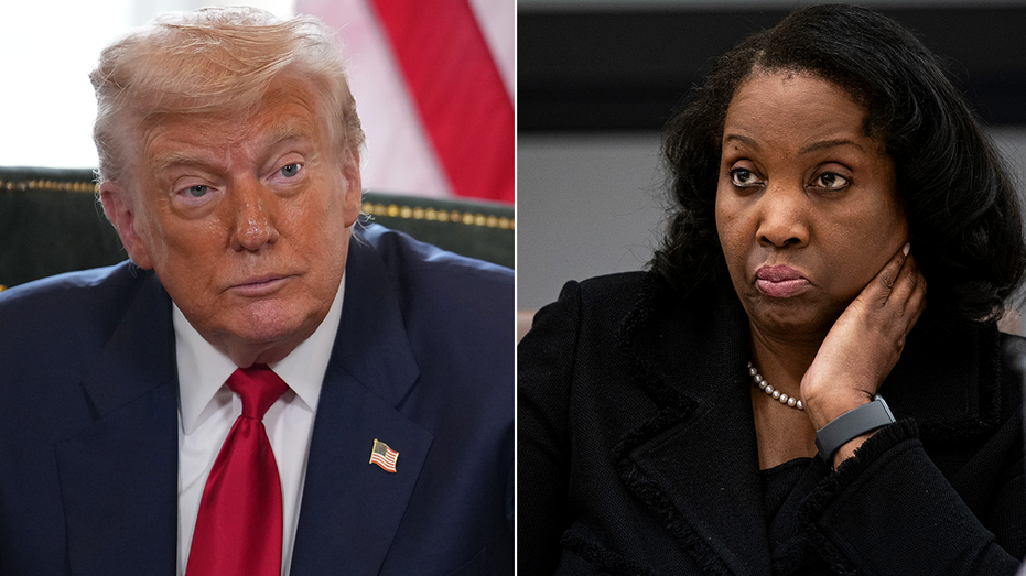 الرئيس دونالد ترامب ومحافظ الاحتياطي الفيدرالي ليزا كوك