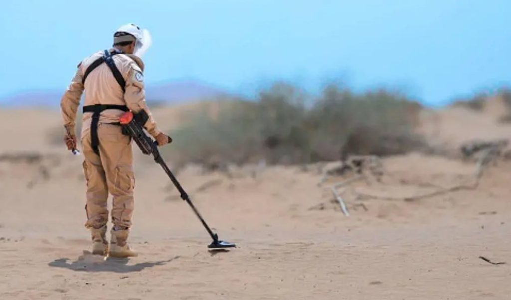 مشروع «مسام» ينزع 2,108 ألغام من الأراضي اليمنية خلال أسبوع