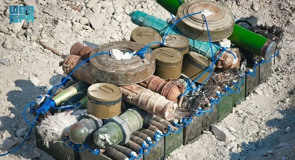«مسام» ينزع 2.692 لغمًا من الأراضي اليمنية في أسبوع