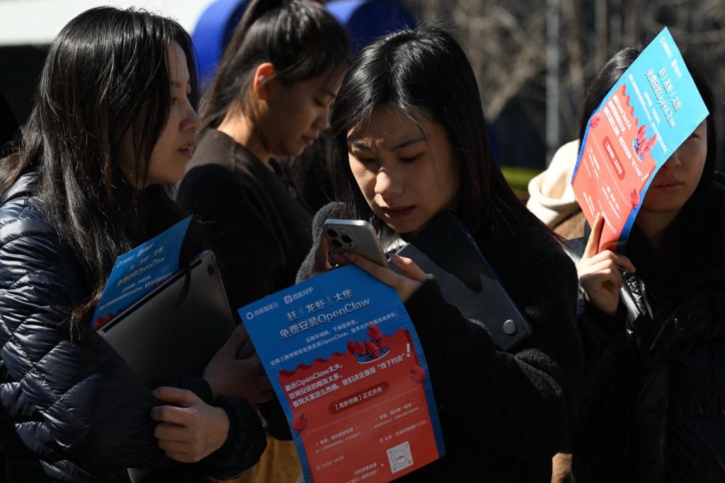 في الصين، الاندفاع نحو وكيل الذكاء الاصطناعي المستقل OpenClaw