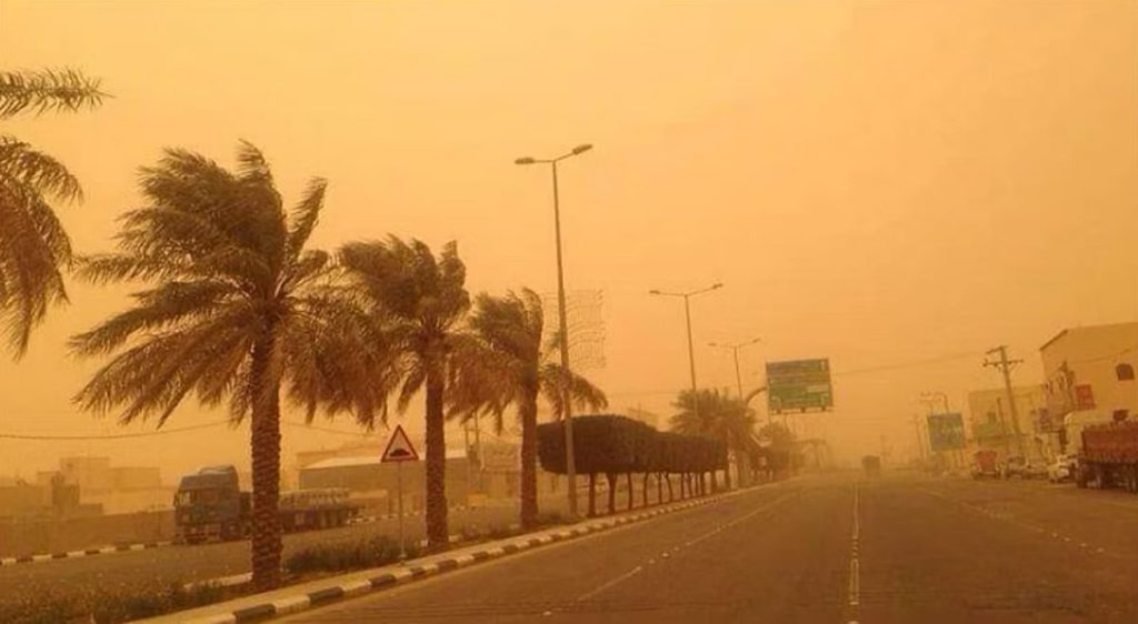 «الأرصاد» ينبّه من رياح وأتربة مثارة على منطقتي نجران والجوف