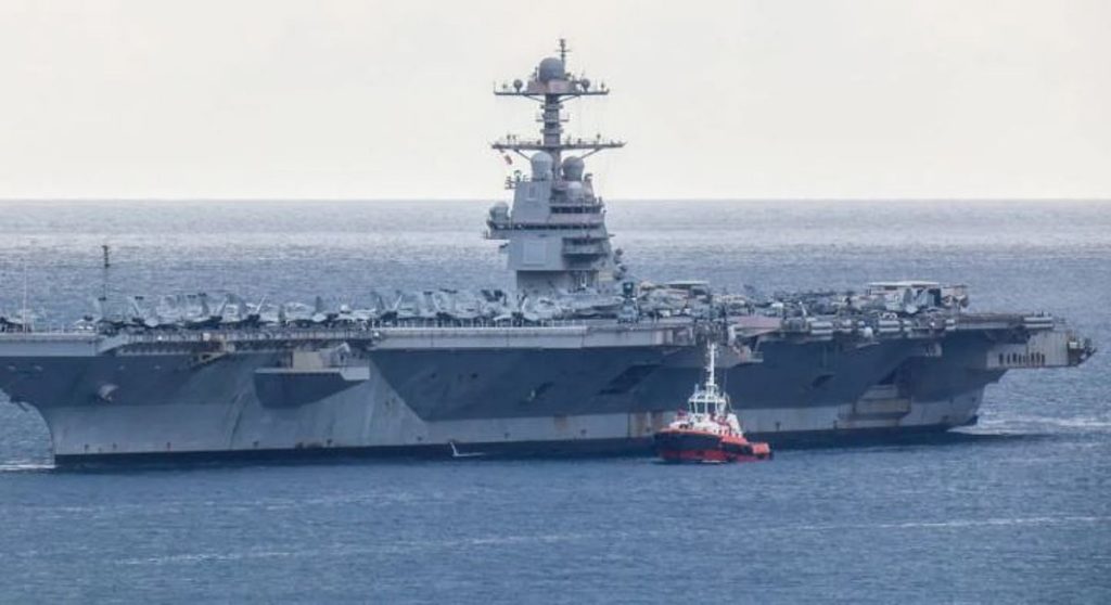 حاملة الطائرات الأمريكية «جيرالد فورد» تصل كرواتيا لإجراء إصلاحات وصيانة
