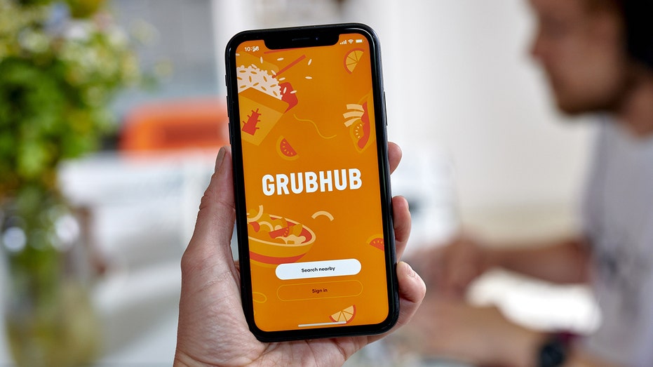 تطبيق grubhub على الهاتف