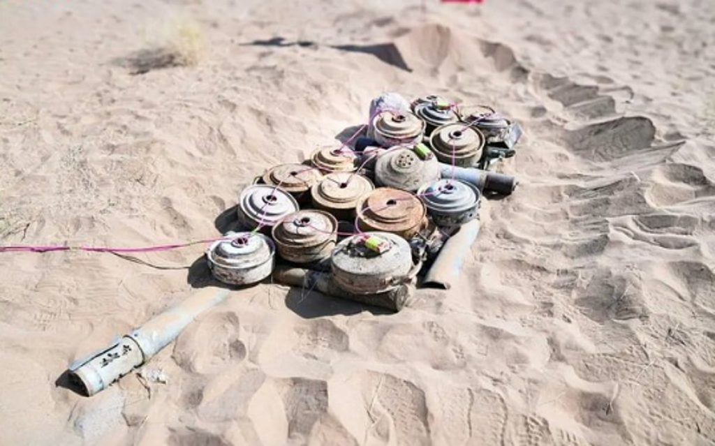 «مسام» ينزع 1.231 لغمًا من الأراضي اليمنية خلال أسبوع