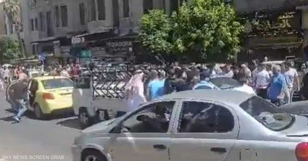 فيديو.. انفجار قرب القصر العدلي في دمشق