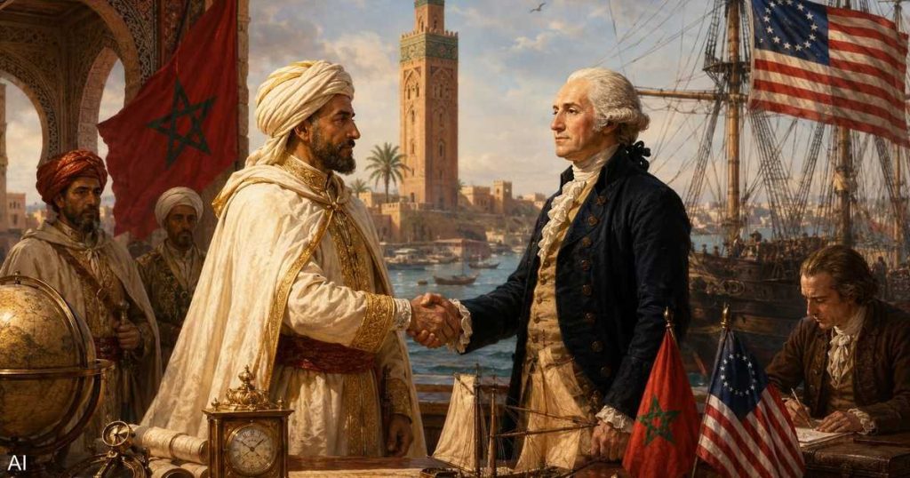 لماذا كان المغرب أول دولة تعترف بأميركا؟.. القصة الكاملة
