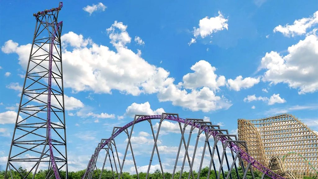 أفعوانية Six Flags تحطم 6 أرقام قياسية عالمية برحلة “مرعبة ومذهلة”.