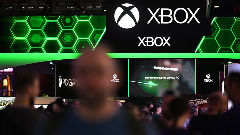 جناح Xbox في معرض Gamescom التجاري لألعاب الفيديو في كولونيا، غرب ألمانيا