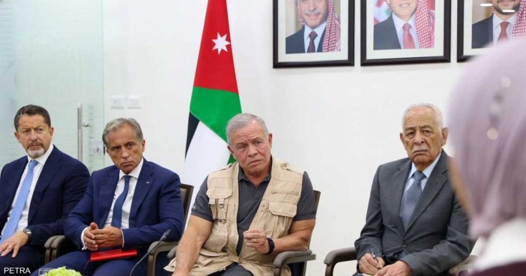 ملك الأردن: سنتصدى لأي اعتداء يستهدف أجواء المملكة