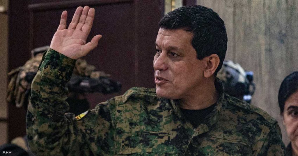 قائد “سوريا الديمقراطية” يعلن إنجاز دمج المؤسسات في الدولة