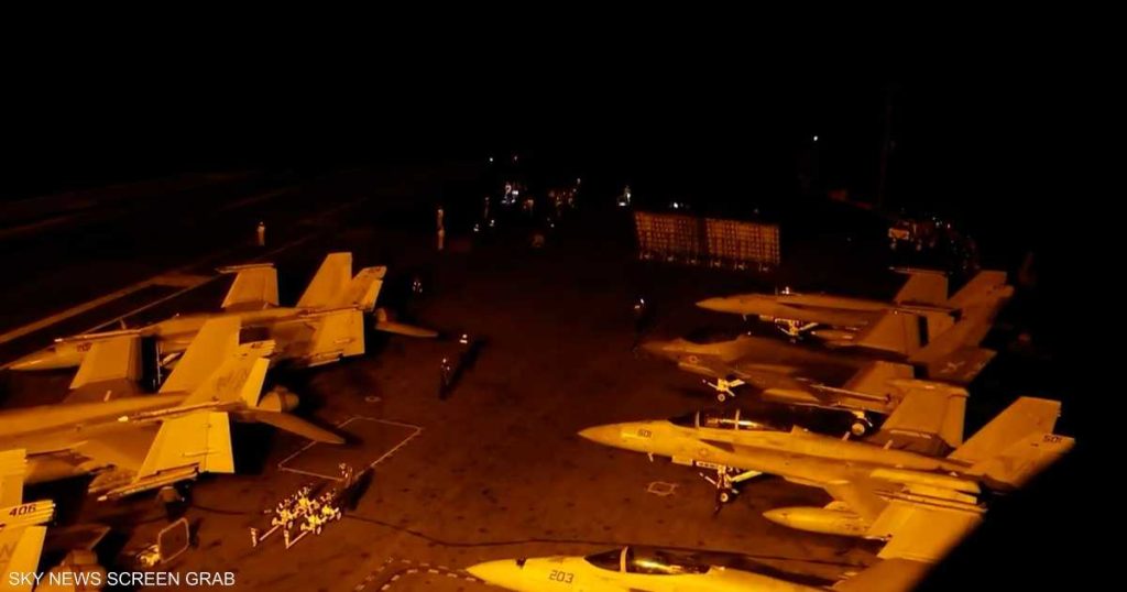 الحاملة “جورج واشنطن” تبدأ عملياتها في بحر العرب