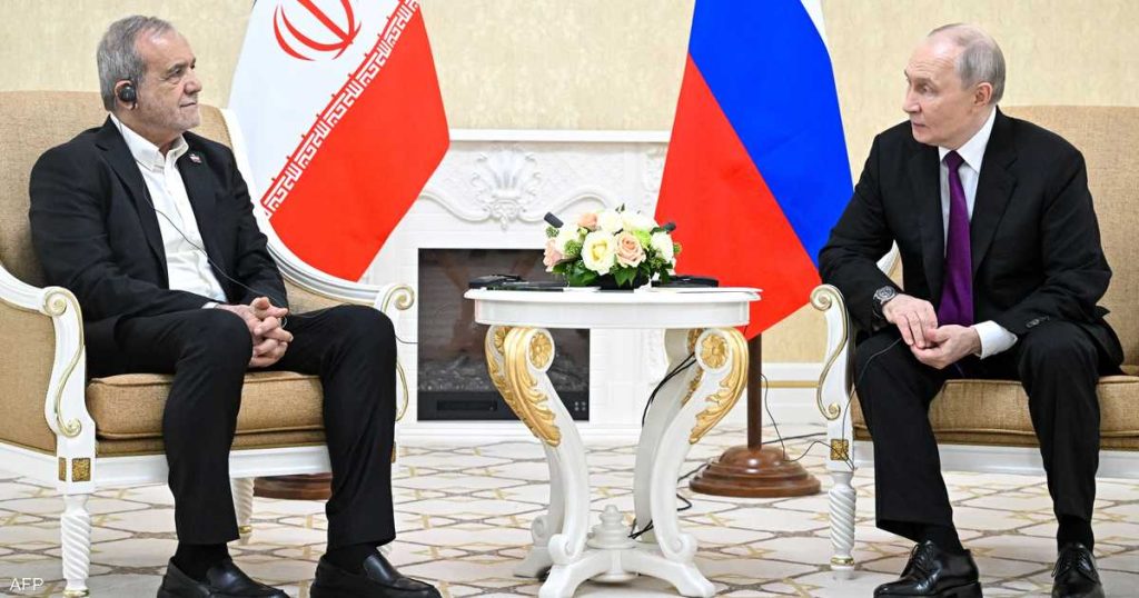 بوتين يجدد استعداده للمساعدة في إنهاء حرب الشرق الأوسط